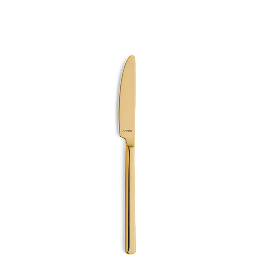 Goldener Messer auf weißem Hintergrund
