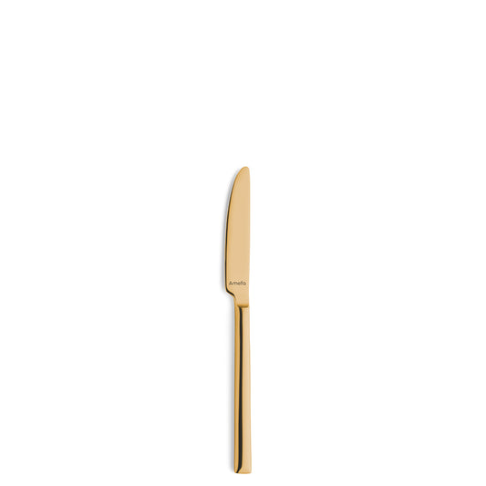 Goldener Messer auf weißem Hintergrund