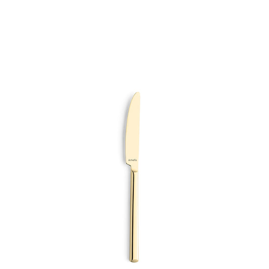 Goldener Messer auf weißem Hintergrund