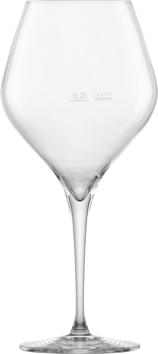 Weinglas mit Gravur, Schott Zwiesel.