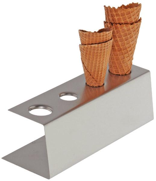 Eiswaffel-Ständer, 27 x 9,5 cm, H: 9 cm
