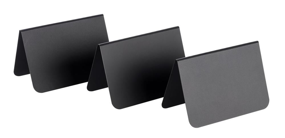 Tischaufsteller, 10er Set, 10,5 x 6 cm, H: 6,5 cm