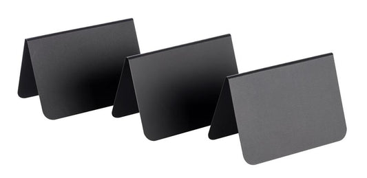Tischaufsteller, 10er Set, 10,5 x 6 cm, H: 6,5 cm