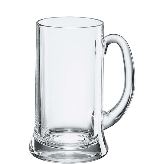 Glas Bierkrug leer