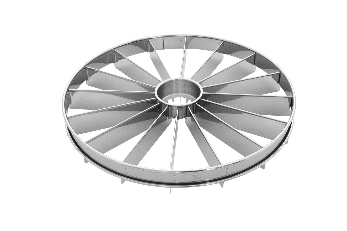 Luftzirkulationsrad für Gastronomiegeräte.