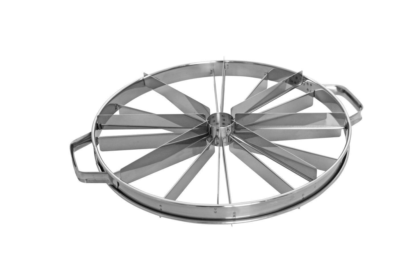 Edelstahl-Geschirr für Gastronomiebedarf.