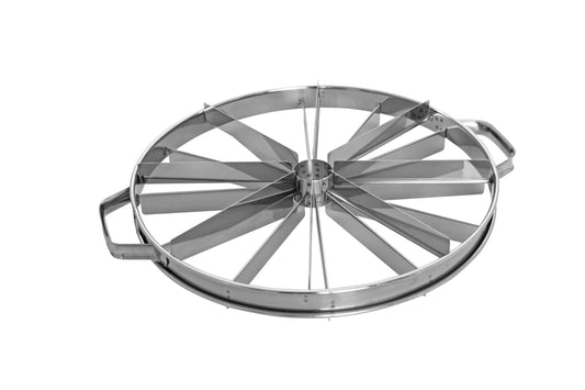 Edelstahl-Geschirr für Gastronomiebedarf.