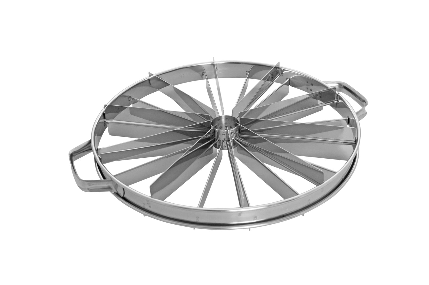 Edelstahl-Geschirr für Gastronomiebedarf.