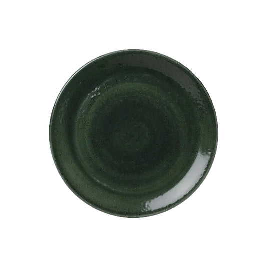 Vesuvius Burnt Emerald Coupe Plate 23cm (9")