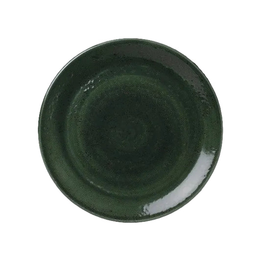Vesuvius Burnt Emerald Coupe Plate 28cm (11")