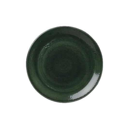 Vesuvius Burnt Emerald Coupe Plate 20.25cm (8")