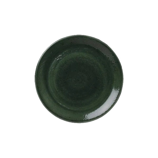 Vesuvius Burnt Emerald Coupe Plate 15.25cm (6")