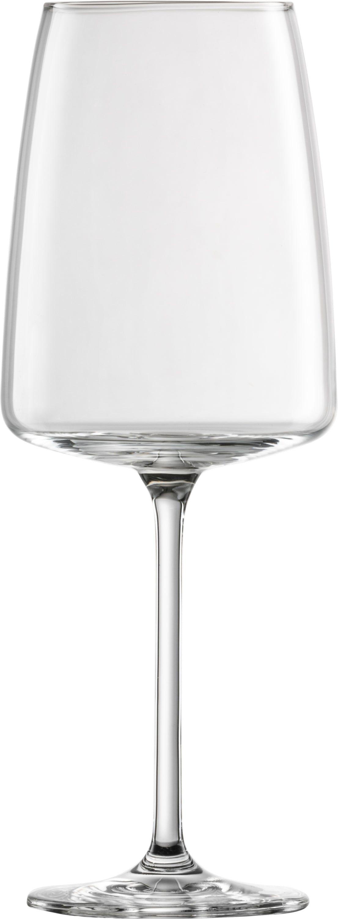 Weinglas mit klarem Design.