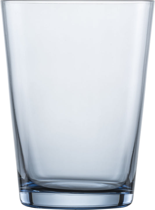 Klarglas, zylindrisches Trinkglas, transparent.