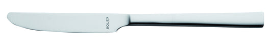 Silbernes Messer mit Solex-Logo.