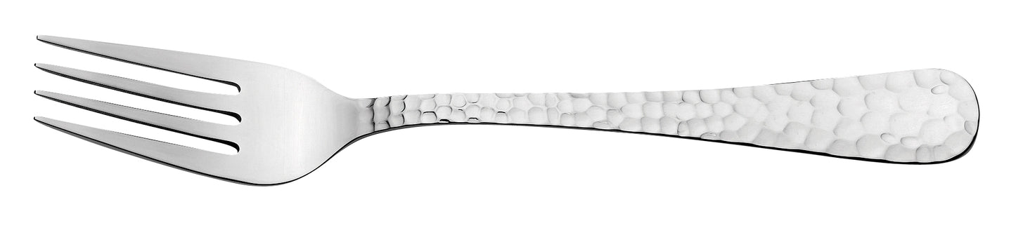 Gabel mit gehämmertem Griff.