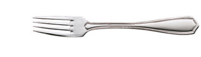 Edelstahlgabel für Gastronomiebedarf.