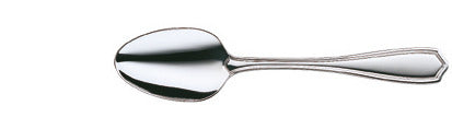 Silberne Suppenkelle für Gastronomie