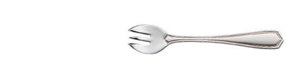 Edelstahlgabel für Gastronomiebedarf.
