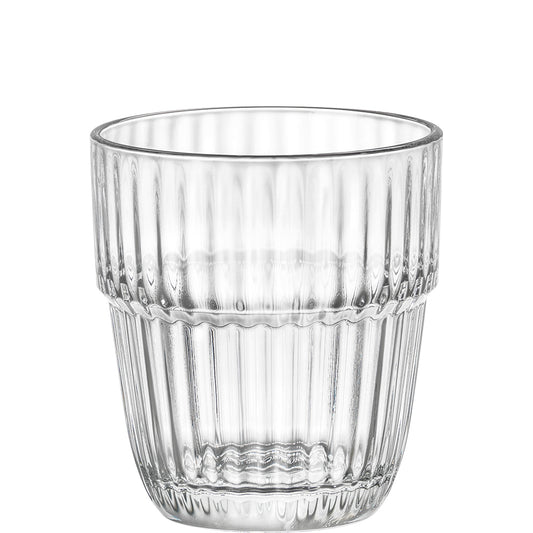 Geriffeltes Glas, Trinkglas für Gastronomie