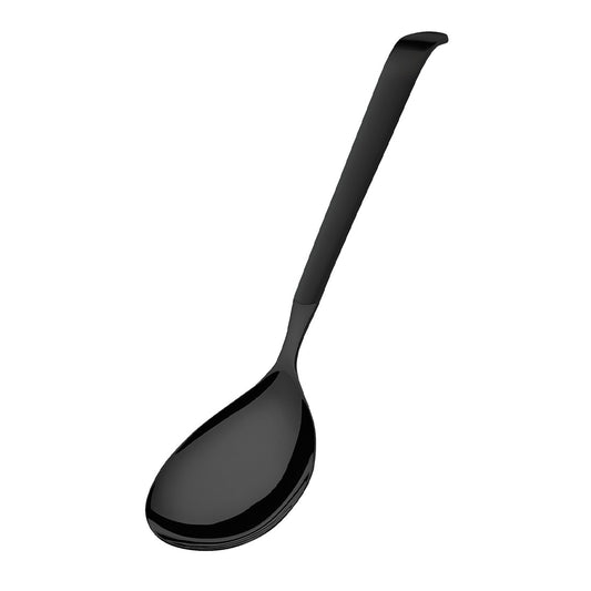Schwarzer Löffel für Gastronomie
