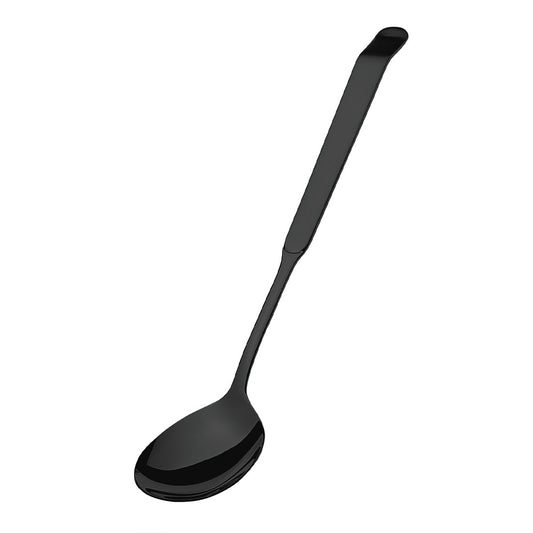 Schwarzer Löffel für Gastronomie