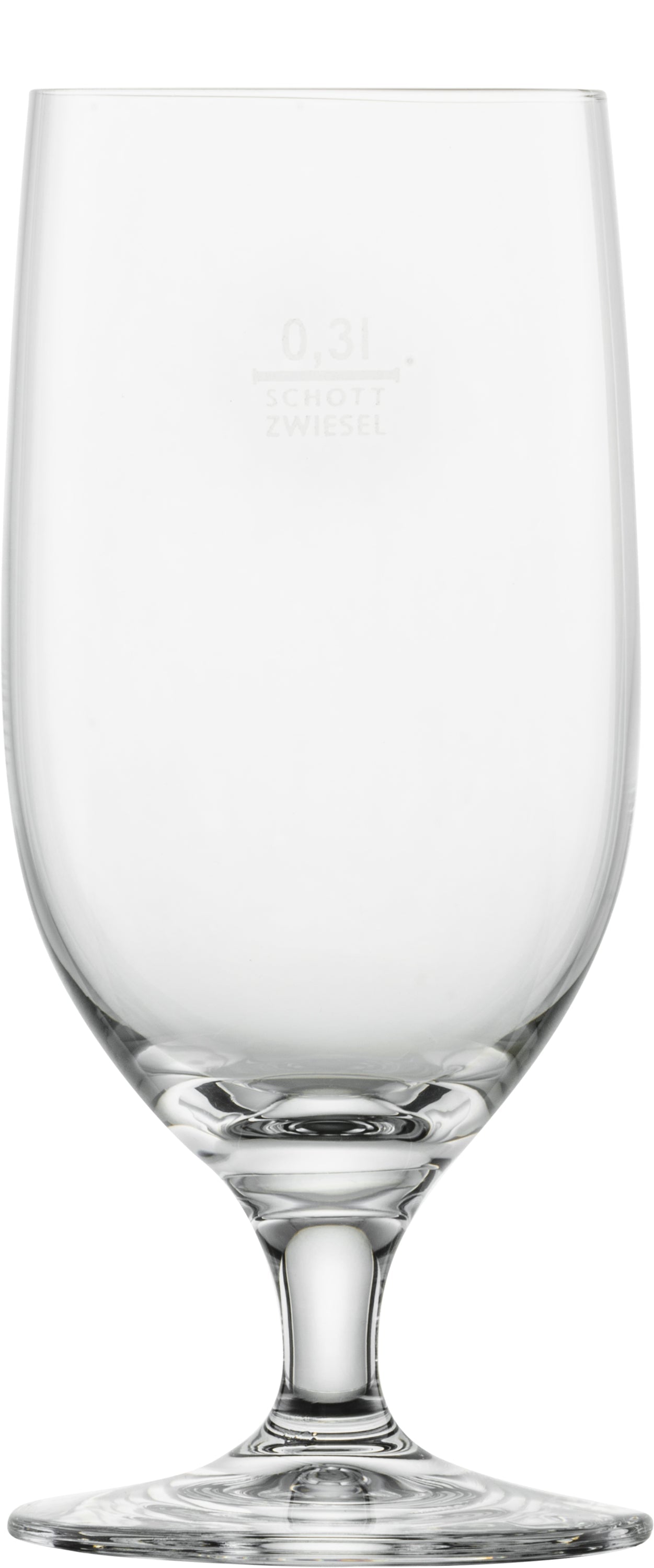 Bierglas mit Eichstrich 0,3L.