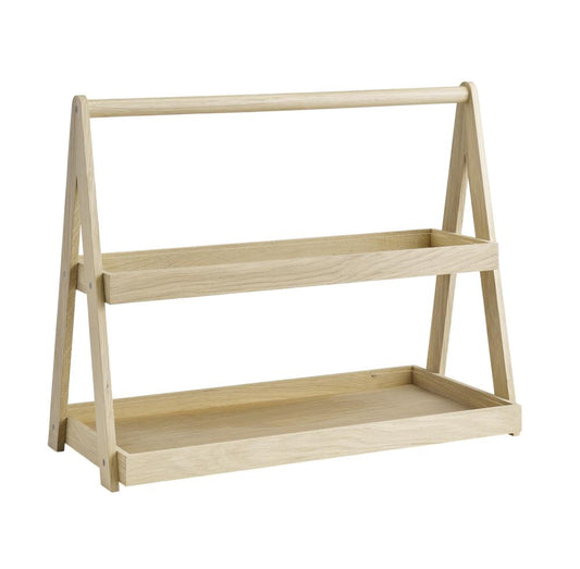 Etagère, 2-stufig -VALO-, 55,5 x 26,5 cm, H: 44,5 cm