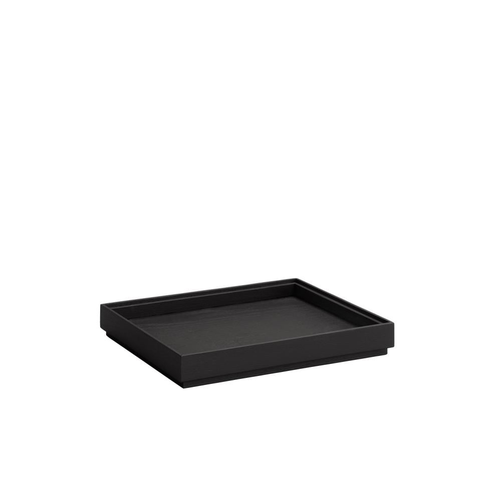Schwarze Servierplatte für Gastronomie