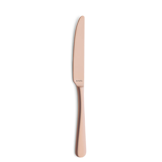 Messer in Roségold-Optik