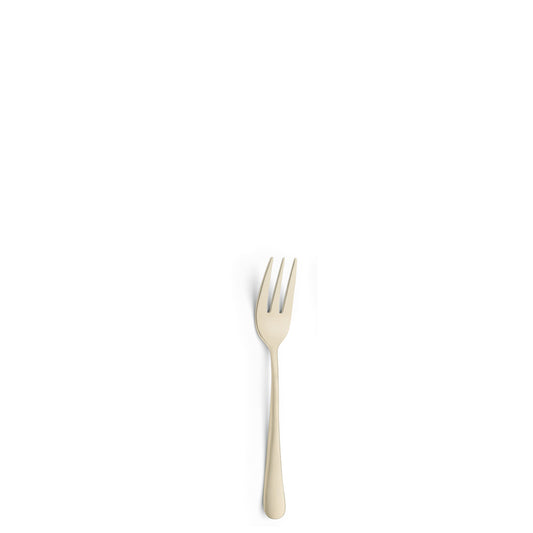 Gabel auf weißem Hintergrund, minimalistisch