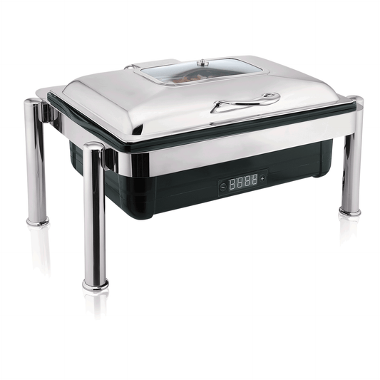 Chafing Dish mit digitaler Anzeige.