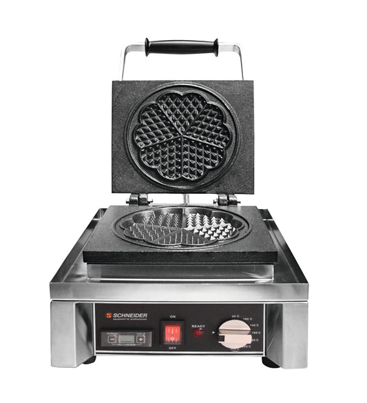 Waffeleisen für Gastronomiebedarf.