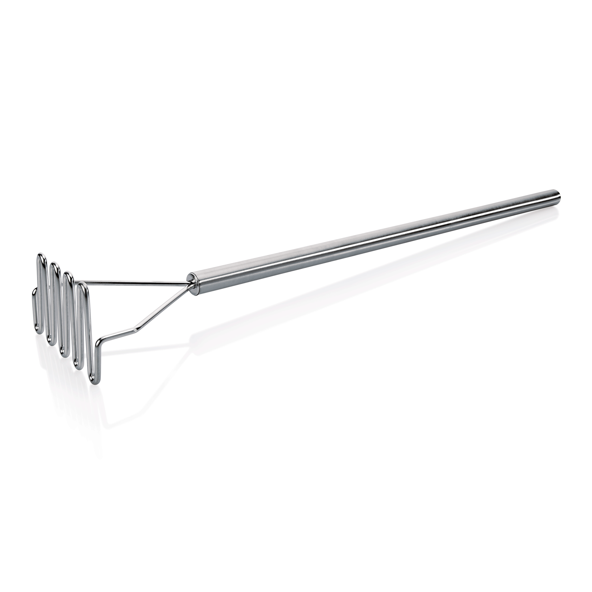 Langer Edelstahl-Grillrostheber für Gastronomie.