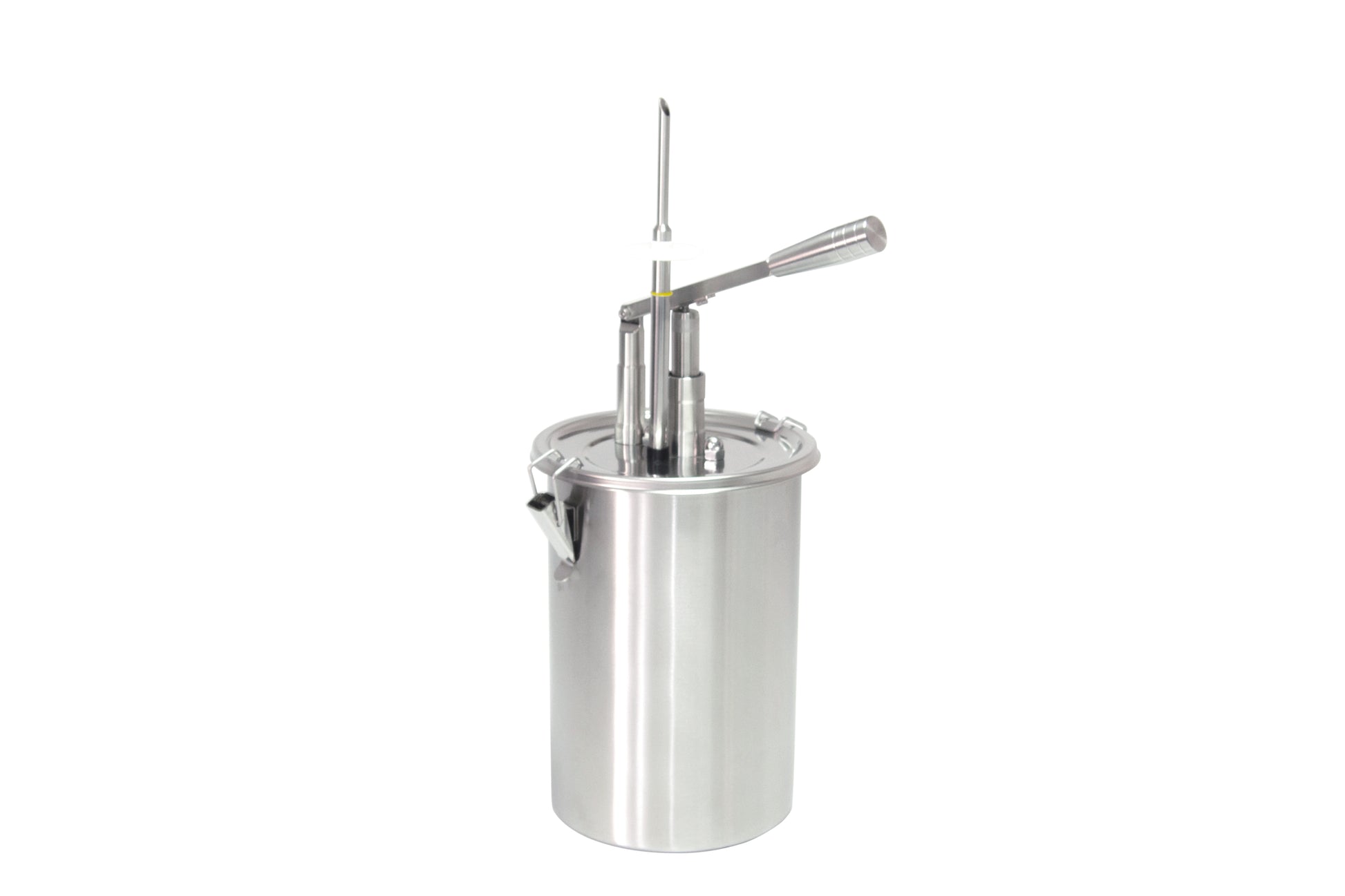 Edelstahl-Sahnespender für Gastronomie.