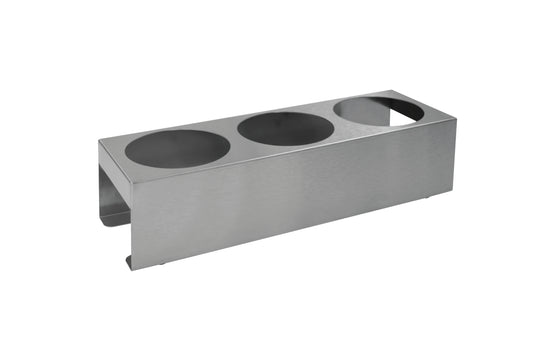 Edelstahlbehälter für Gastronomiebedarf.