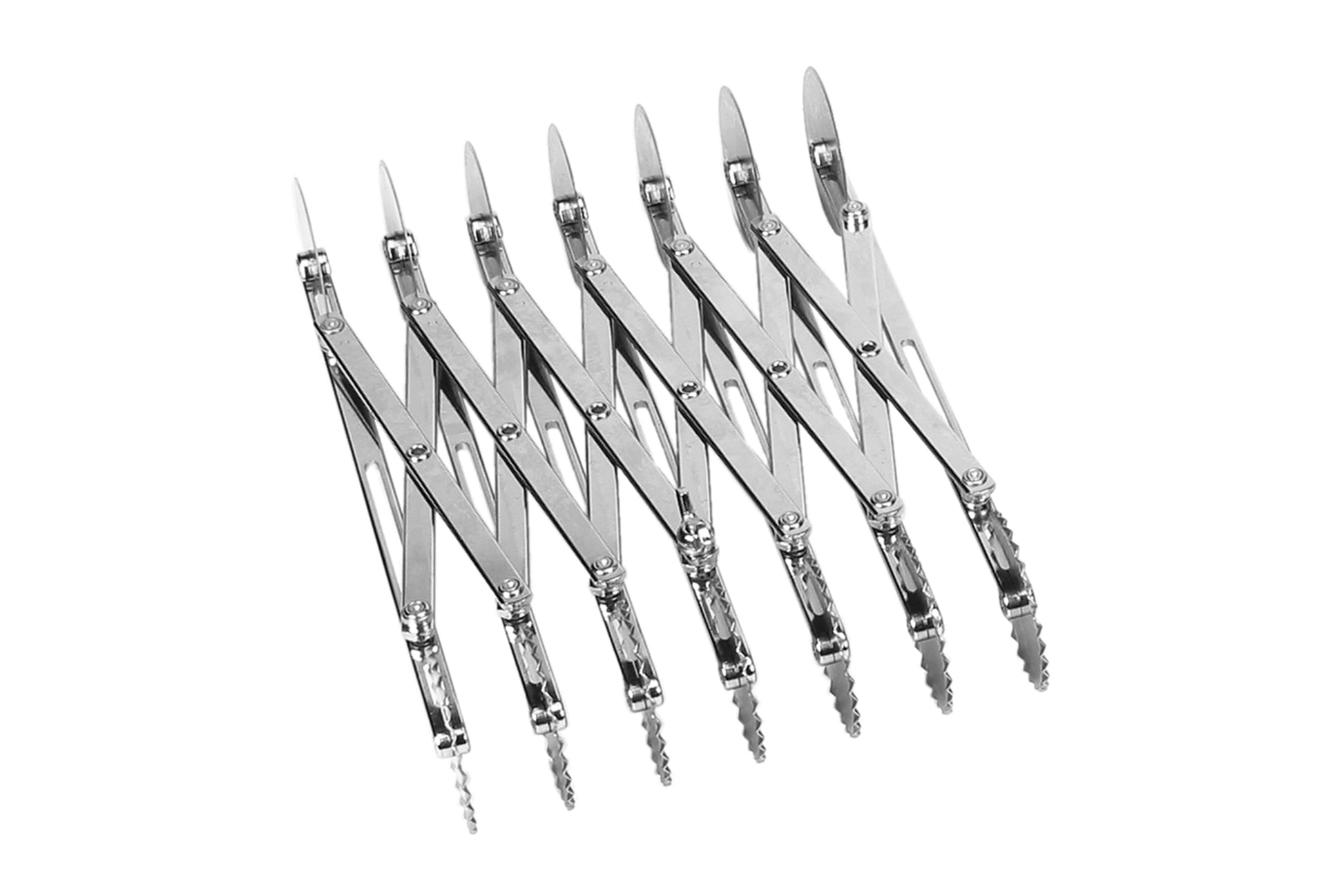 Edelstahl-Geschirr für Gastronomiebedarf.