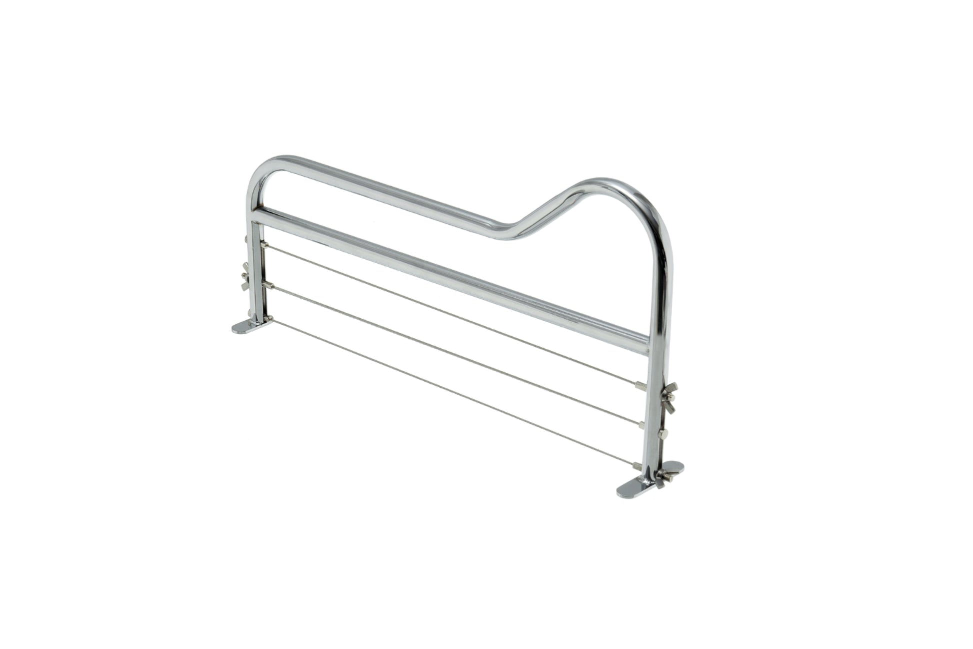 Edelstahl-Geschirrhalter für Gastronomie.