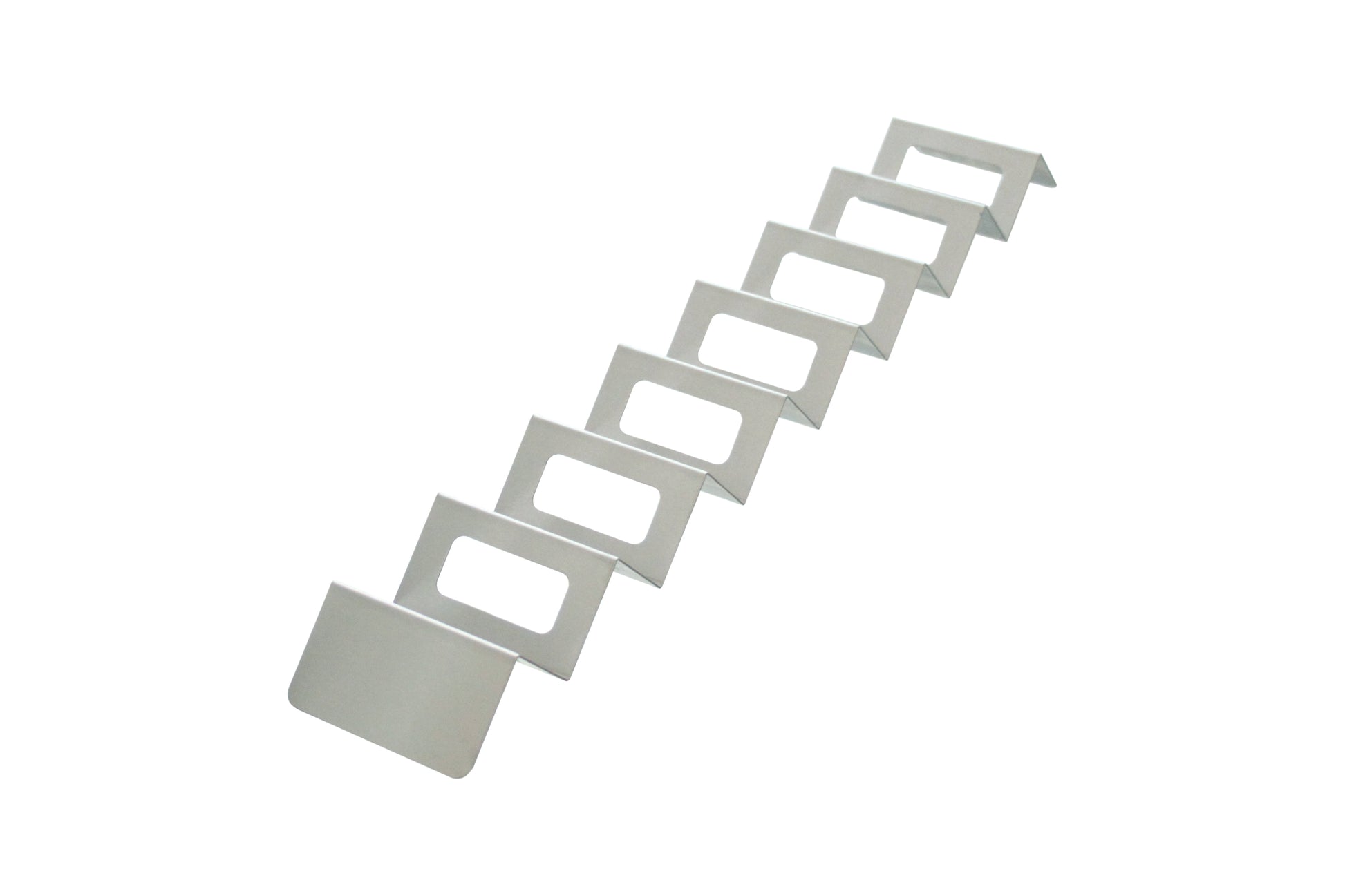 Edelstahl-Menühalter für Gastronomie.