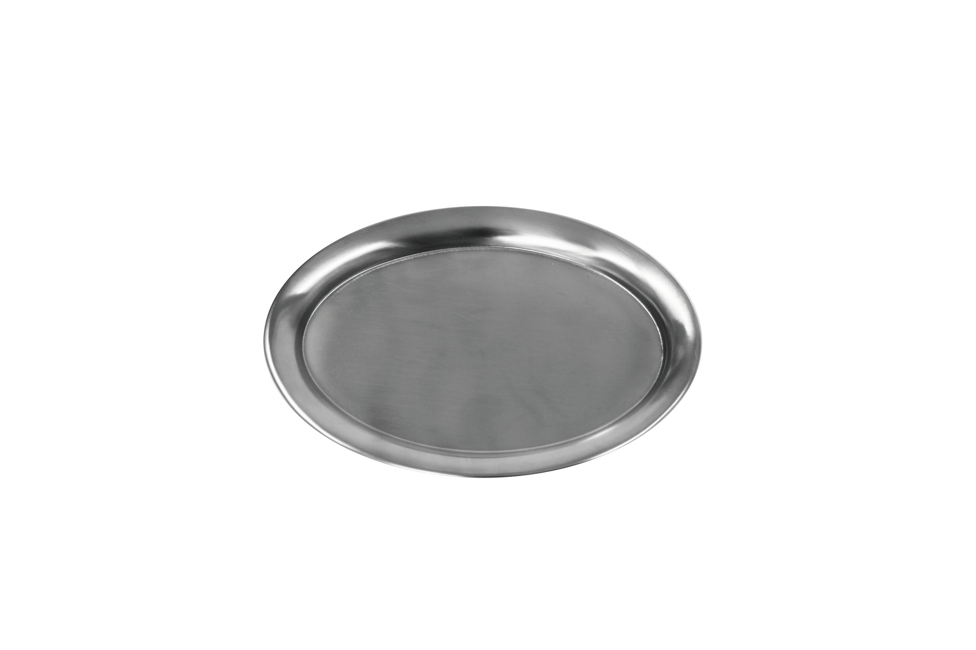 Edelstahlservierplatte für Gastronomie.