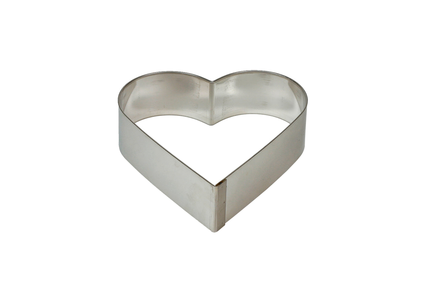 Herzförmiger Ausstecher für Lebensmittel.