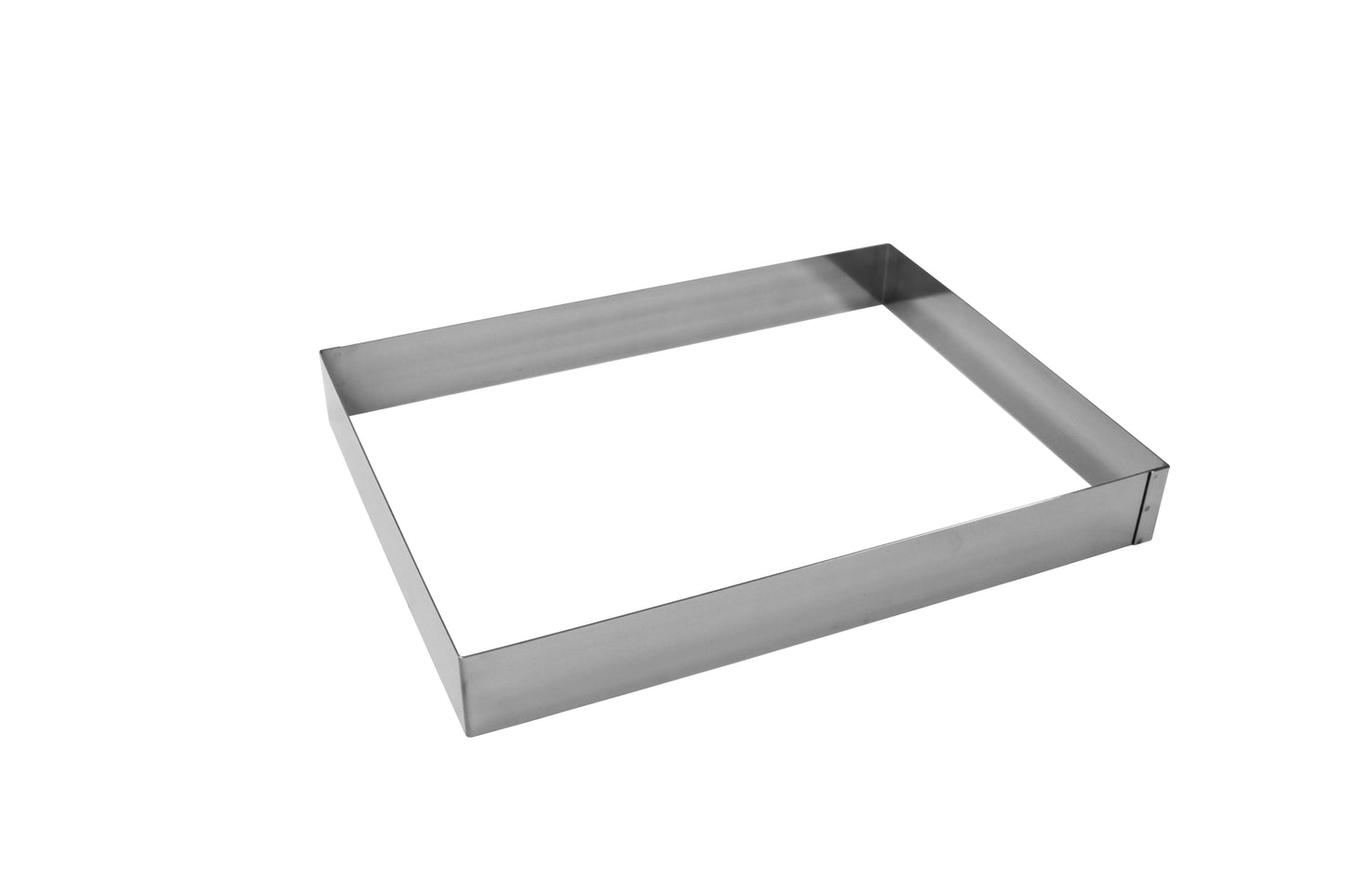 Edelstahlrahmen für Gastronomiebedarf.