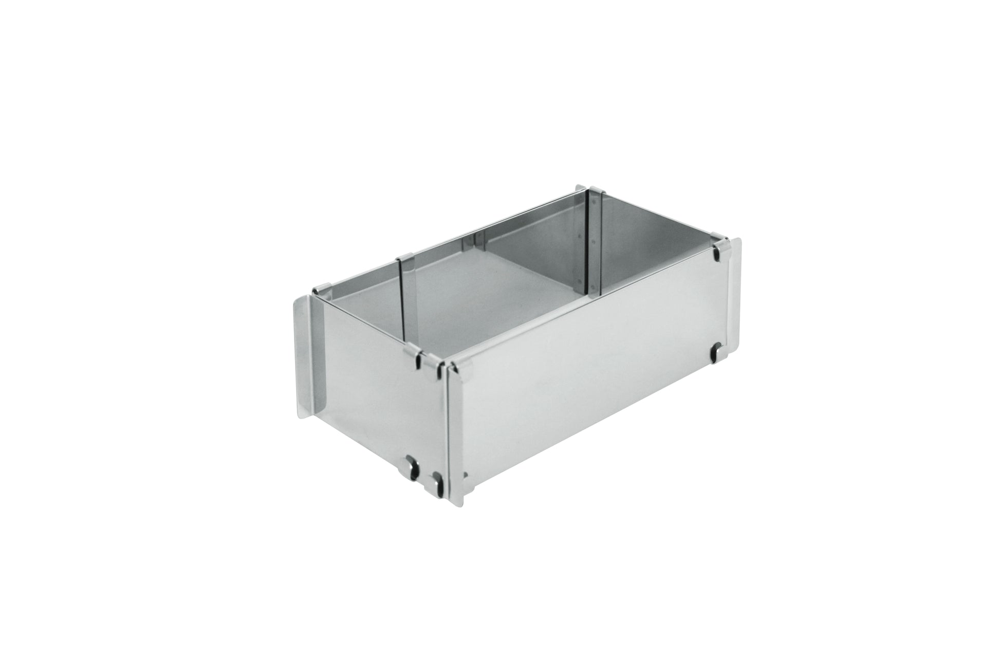 Edelstahlbehälter für Gastronomiebedarf.