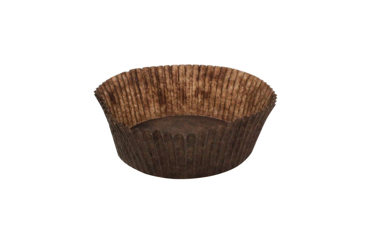Braune Muffinförmchen für Gastronomie.