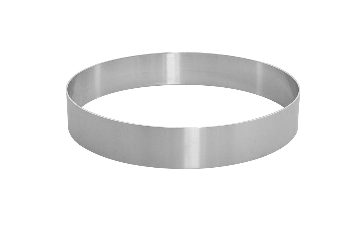 Edelstahl-Ring für Gastronomieanwendungen.