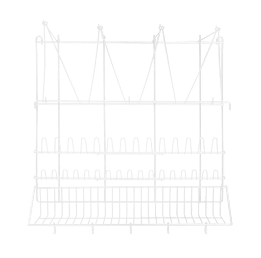 Regal für Gastronomiebedarf.