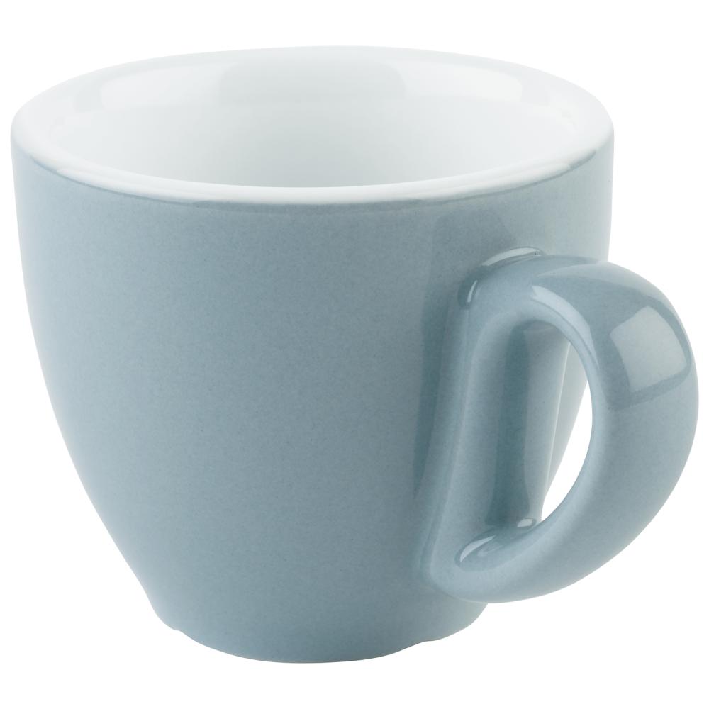Weiße Kaffeetasse, Nahaufnahme, B2B Gastronomie