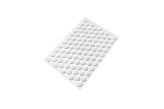 Platte mit Vertiefungen für Gastronomie.