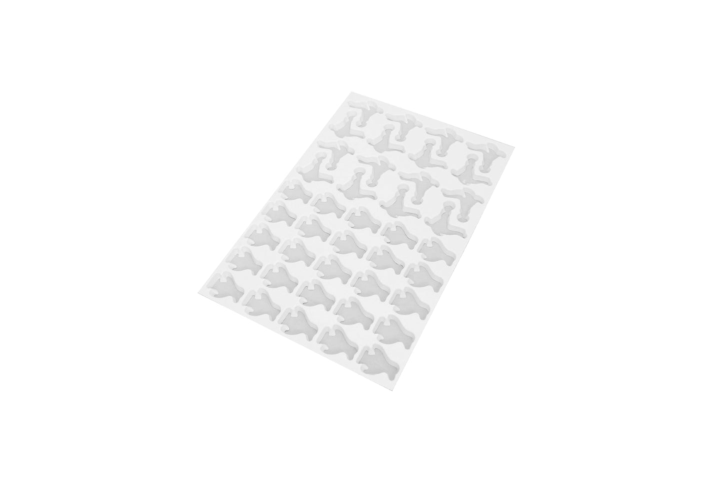 Platte mit Gastronomie-Formen.