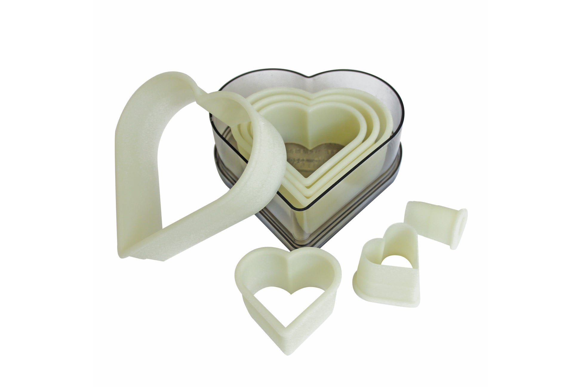 Herz-Ausstechformen für Gastronomie.